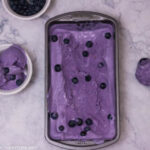 No Churn Blueberry Ice cream