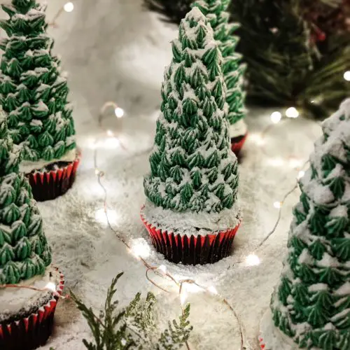 Christamas Tree Cupcakes