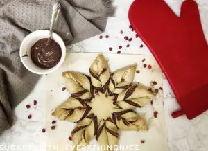 Vegan Chocolate Star Bread