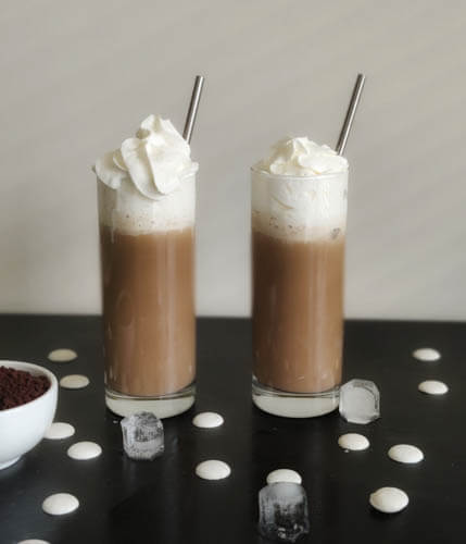 iced white chocolate mocha