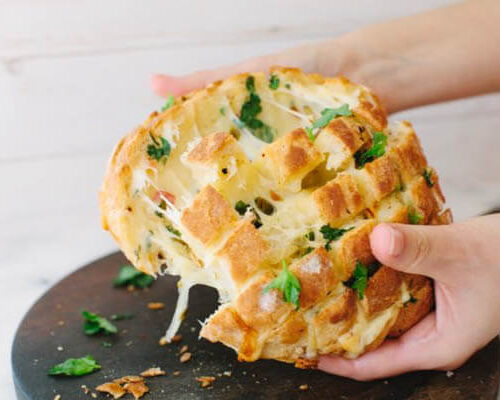 Garlic Cheese Bread Vegan