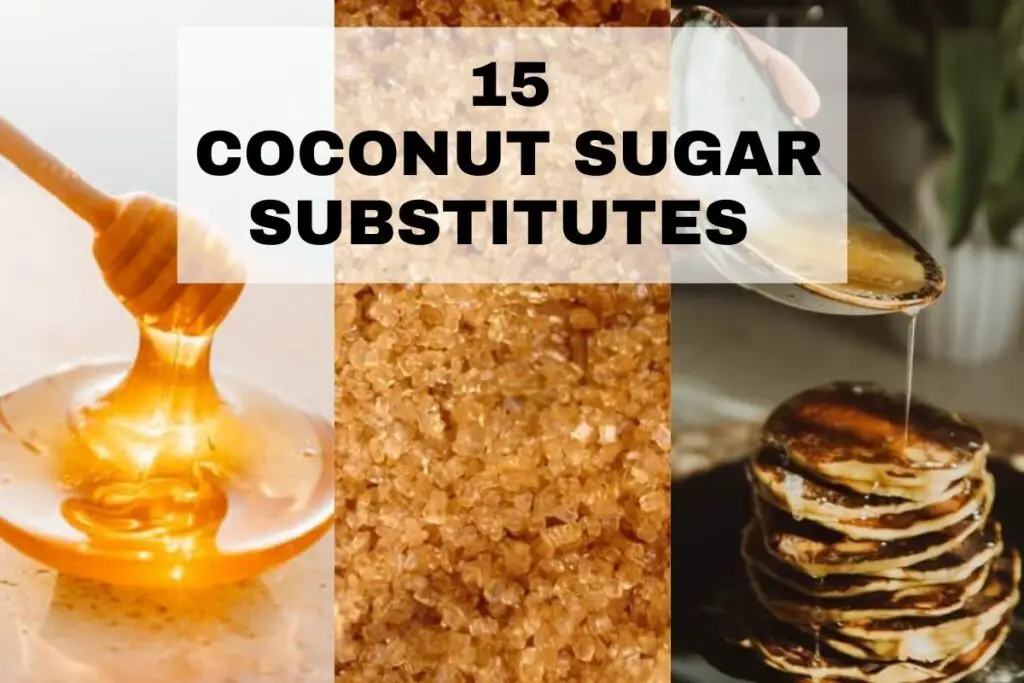 3 coconut sugar substitutes