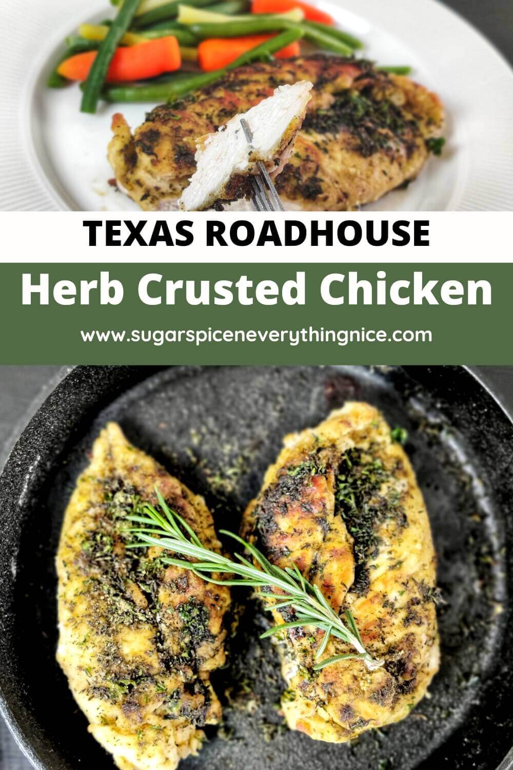 Texas Roadhouse Herb Crusted Chicken (Copycat Recipe)