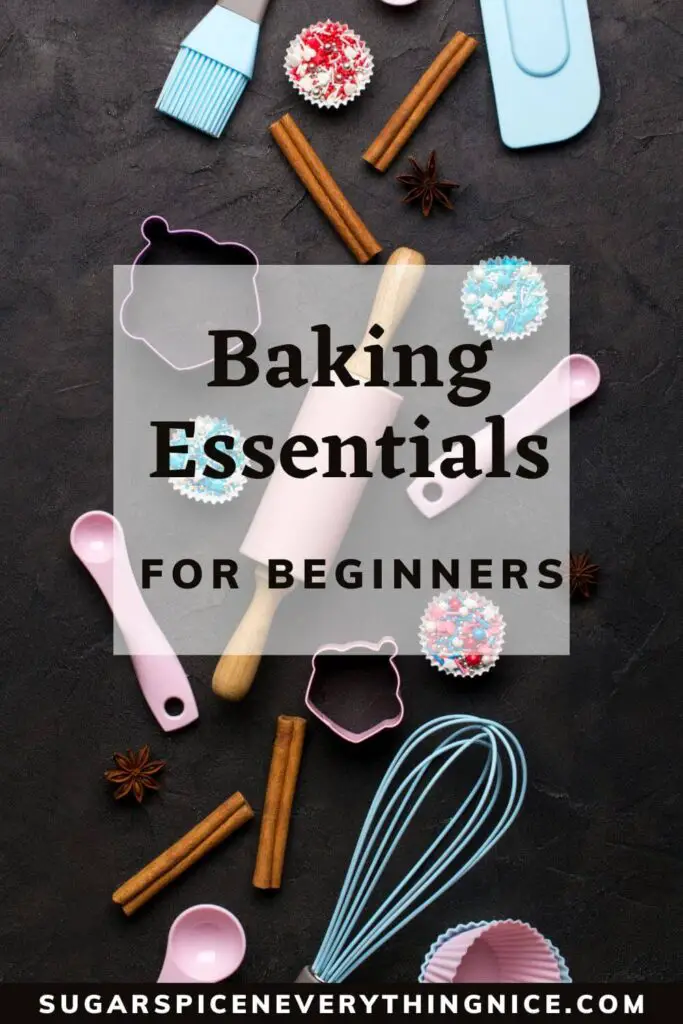 baking essential for beginners PIN