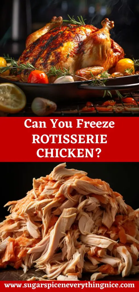 whole rotisserie chicken and shredded rotisserie chicken