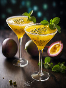 Easy Pornstar Martini Mocktail Recipe (Non-Alcoholic)