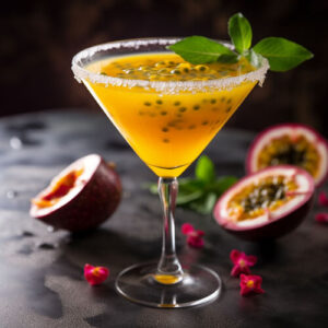 Easy Pornstar Martini Mocktail Recipe (Non-Alcoholic)